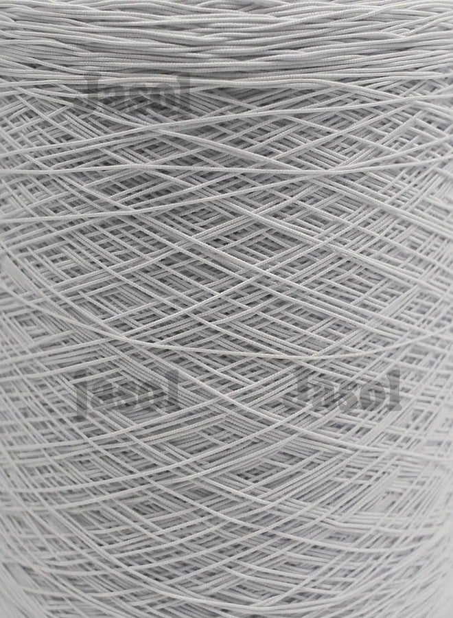 Jasol Bobbin Elastic Thread Pack of 2 Thread Elastic Roll Strong Bobbin Elastic Thread (White) - Image 4